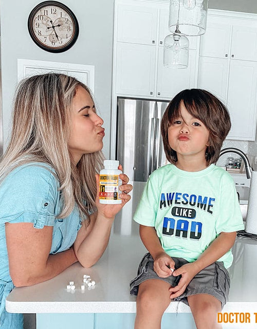 Load image into Gallery viewer, Doctor Taller Kids, Grape Multivitamins, Ages 2-9, 60 Vegan Chewables by NuBest Nutrition®
