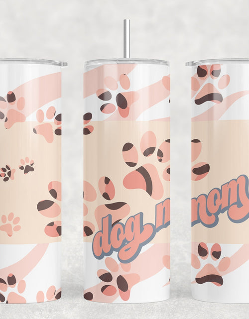 Load image into Gallery viewer, Dog Mom|Skinny Tumbler|Optional Bluetooth Speaker| Speaker Color Varies by Rowdy Ridge Co

