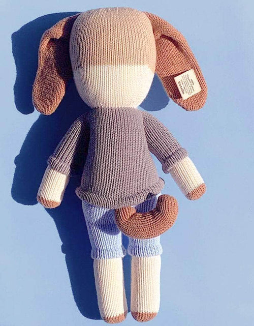 Load image into Gallery viewer, Organic Knit Doll, Frank Dog by Estella
