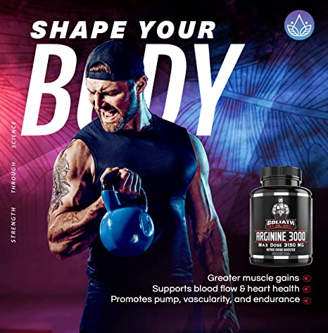 Load image into Gallery viewer, Goliath - ARGININE 3000 by Dr Emil Nutrition
