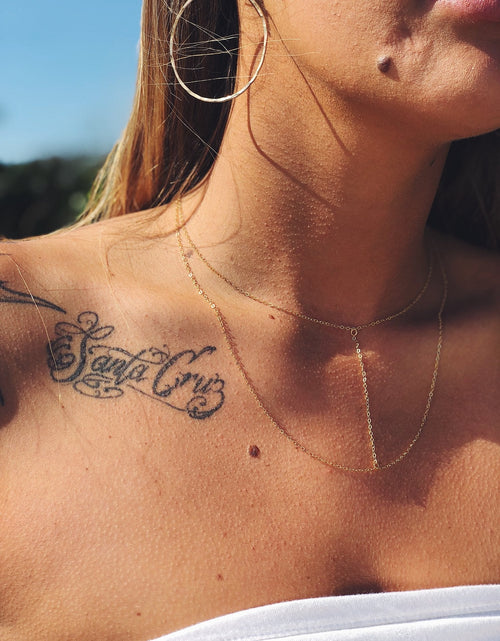 Load image into Gallery viewer, Dripping in Gold Necklace by Toasted Jewelry
