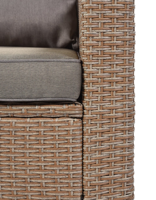 Load image into Gallery viewer, 4-Piece Conversation Sofa Set with Beige Cushions by Blak Hom
