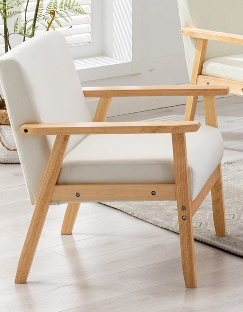Load image into Gallery viewer, Bahamas Beige Linen Fabric Chair by Blak Hom
