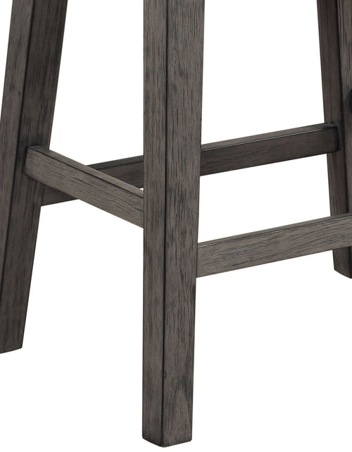 Load image into Gallery viewer, Set of 2 Faux Leather Counter Height Barstool by Blak Hom
