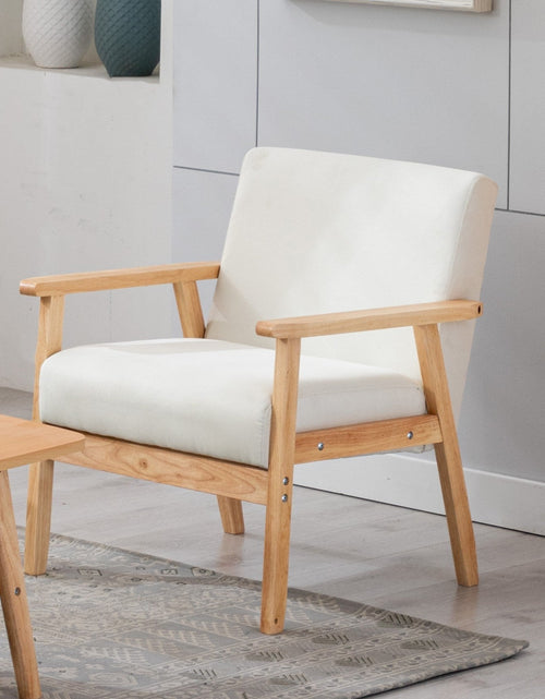 Load image into Gallery viewer, Bahamas Beige Linen Fabric Chair by Blak Hom
