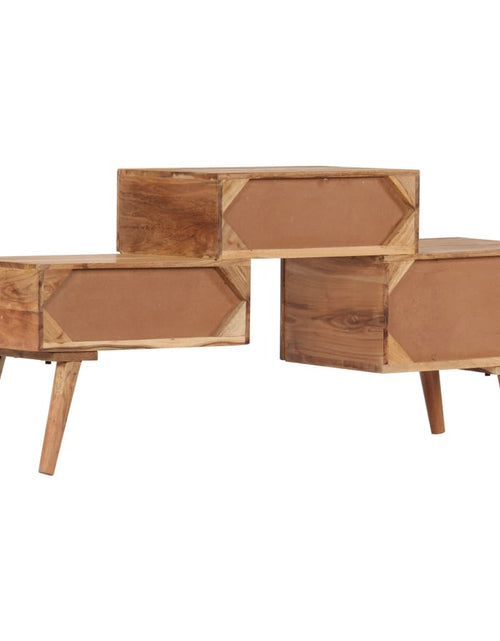 Load image into Gallery viewer, Solid Acacia Wood TV Cabinet 42.5"x11.8"x19.2" by Blak Hom
