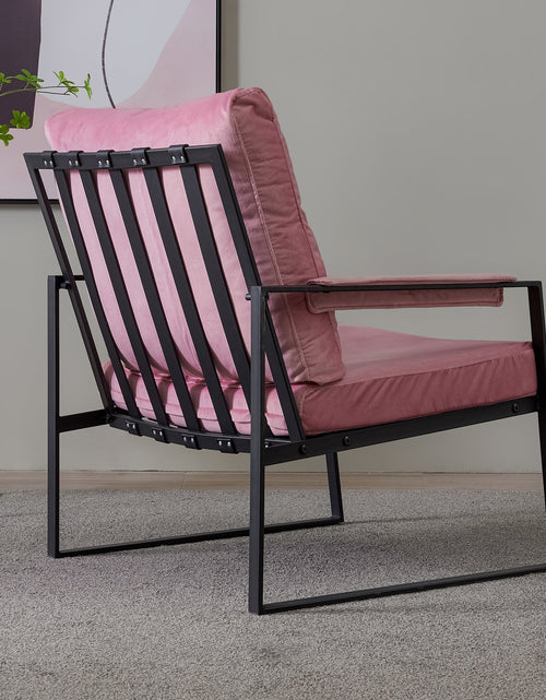 Load image into Gallery viewer, Modern Relax Single Arms Chair With Velvet Cushion by Blak Hom
