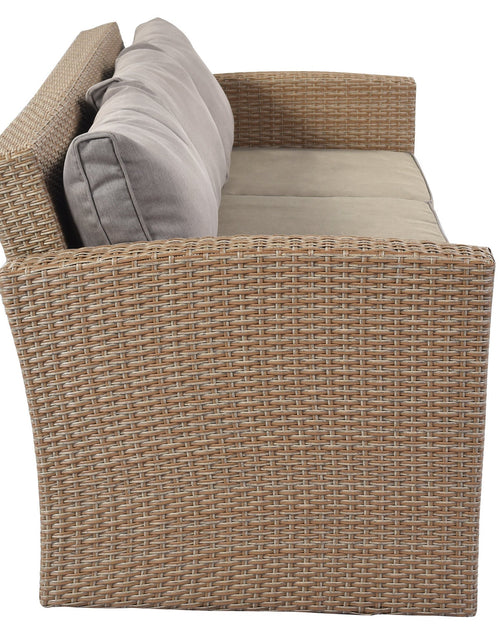 Load image into Gallery viewer, 4-Piece Conversation Sofa Set with Beige Cushions by Blak Hom
