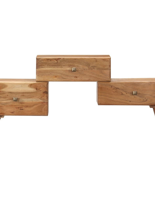 Load image into Gallery viewer, Solid Acacia Wood TV Cabinet 42.5"x11.8"x19.2" by Blak Hom
