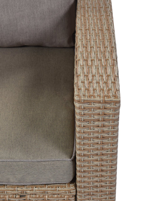 Load image into Gallery viewer, 4-Piece Conversation Sofa Set with Beige Cushions by Blak Hom
