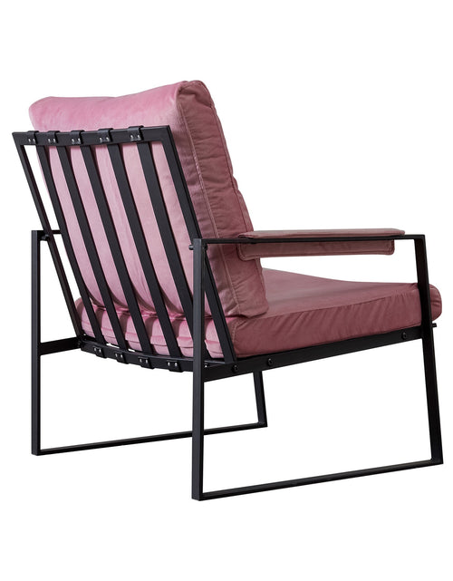 Load image into Gallery viewer, Modern Relax Single Arms Chair With Velvet Cushion by Blak Hom
