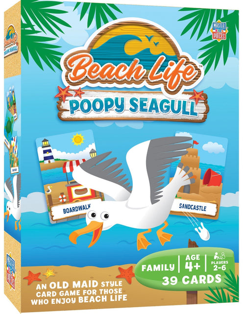 Load image into Gallery viewer, Beach Life - Poopy Seagull Card Game by MasterPieces Puzzle Company INC

