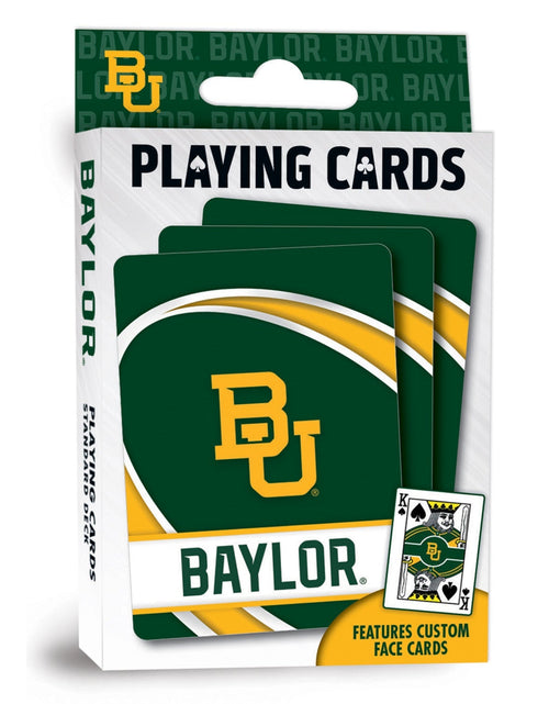 Load image into Gallery viewer, Baylor Bears Playing Cards - 54 Card Deck by MasterPieces Puzzle Company INC
