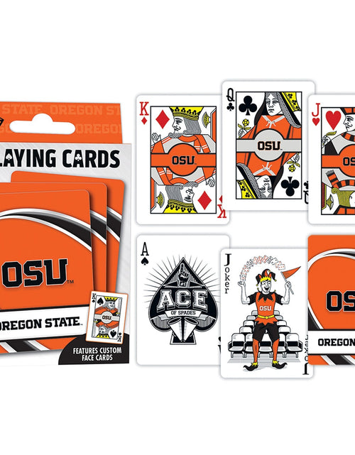 Load image into Gallery viewer, Oregon State Beavers Playing Cards - 54 Card Deck by MasterPieces Puzzle Company INC
