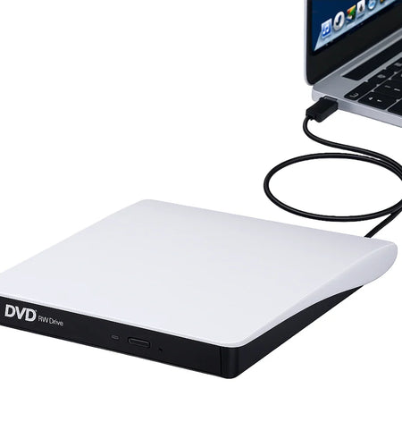 Slim External CD DVD Drive USB 3.0 Disc Player Burner Writer For Laptop PC Mac