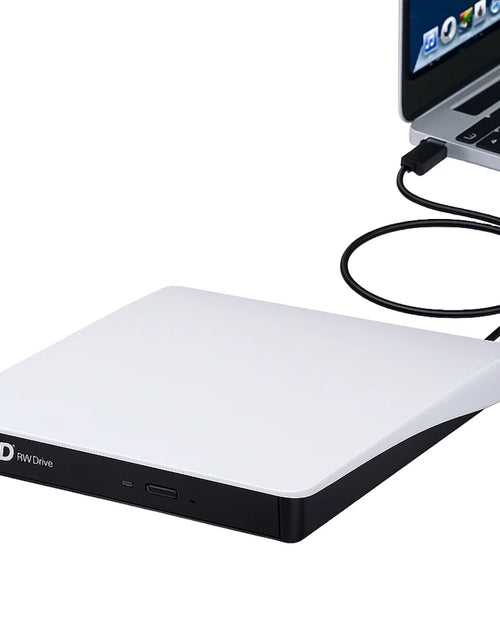 Load image into Gallery viewer, Slim External CD DVD Drive USB 3.0 Disc Player Burner Writer For Laptop PC Mac

