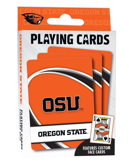 Load image into Gallery viewer, Oregon State Beavers Playing Cards - 54 Card Deck by MasterPieces Puzzle Company INC
