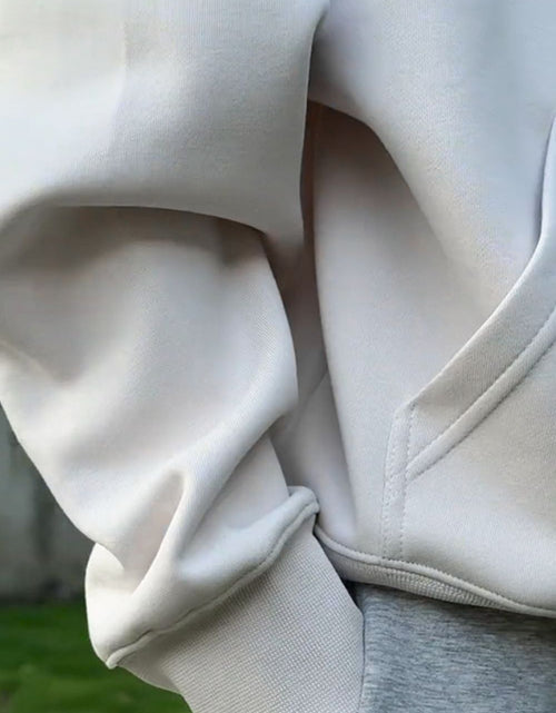 Load image into Gallery viewer, Men's Drop Shoulder Long Sleeve Hoodie with Pocket
