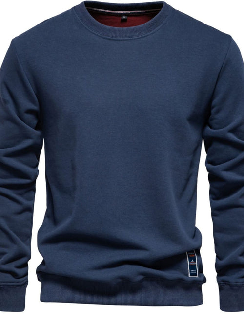 Load image into Gallery viewer, Men's Round Neck Long Sleeve Sweatshirt
