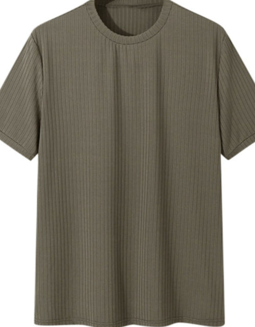 Load image into Gallery viewer, Men's Full Size Round Neck Short Sleeve T-Shirt Plus Size
