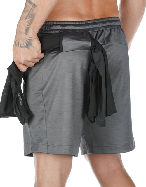 Load image into Gallery viewer, Men's Drawstring Active Shorts with Pockets

