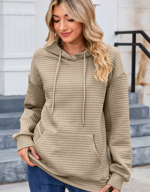 Load image into Gallery viewer, Dropped Shoulder Pocketed Hoodie

