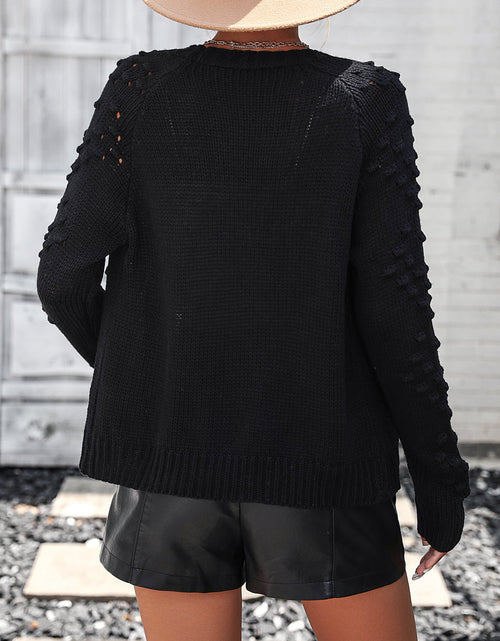 Load image into Gallery viewer, Open Front Long Sleeve Cardigan
