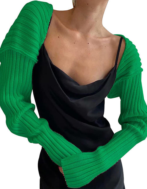 Load image into Gallery viewer, Long Sleeve Knit Bolero
