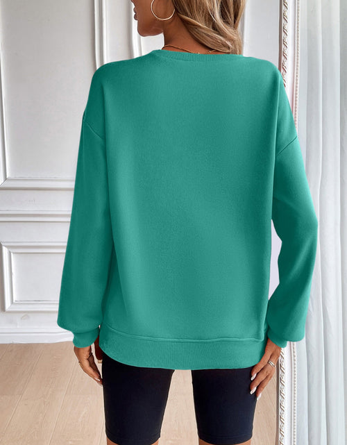 Load image into Gallery viewer, Ivy Lane Round Neck Long Sleeve Sweatshirt
