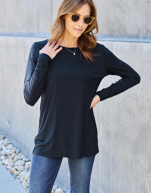 Load image into Gallery viewer, Basic Bae Full Size Round Neck Long Sleeve Top
