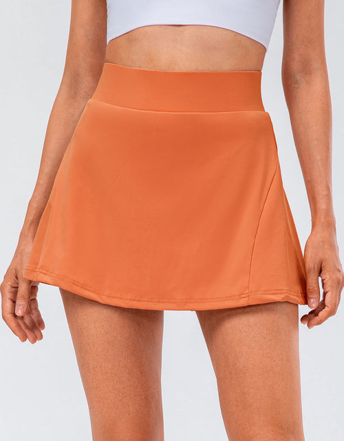 Load image into Gallery viewer, High Waist Pleated Active Skirt
