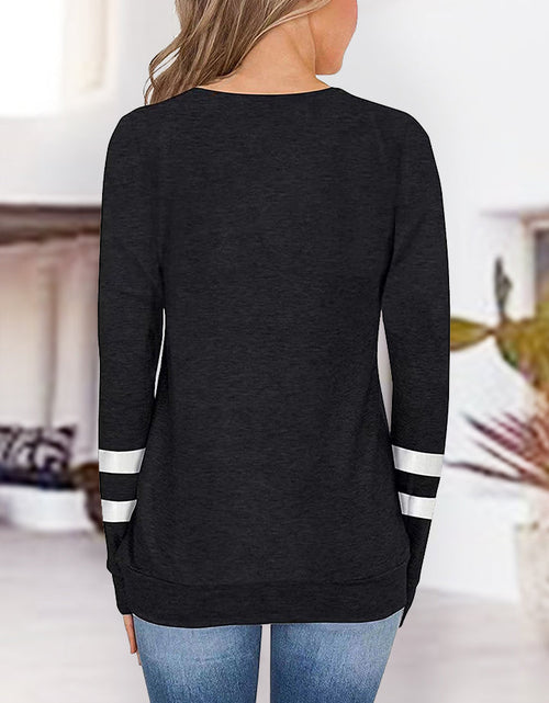 Load image into Gallery viewer, V-Neck Raglan Sleeve T-Shirt
