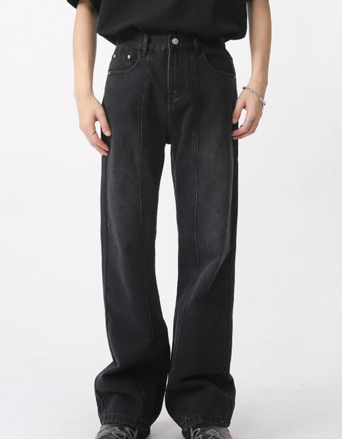 Load image into Gallery viewer, Casual Mid-Rise Elasticated Waistband Jeans
