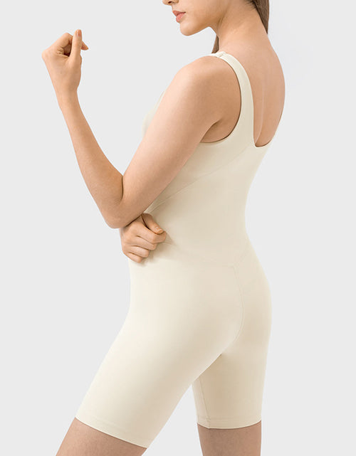 Load image into Gallery viewer, Millennia Wide Strap Active Romper

