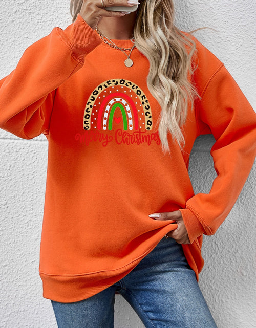 Load image into Gallery viewer, MERRY CHRISTMAS Graphic Sweatshirt
