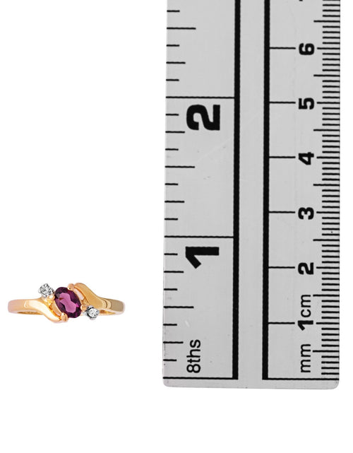 Load image into Gallery viewer, Vintage Ring Sapphire &amp; Clear Austrian Crystals 18k White Gold Electroplated September Birthstone by PVD Vintage Jewelry
