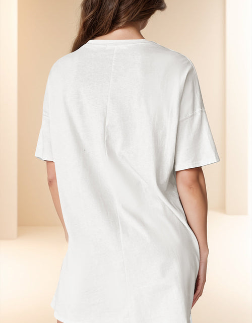 Load image into Gallery viewer, Round Neck Short Sleeve T-Shirt
