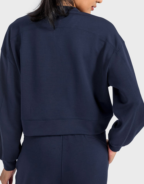 Load image into Gallery viewer, Millennia Round Neck Drop Shoulder Sports Top
