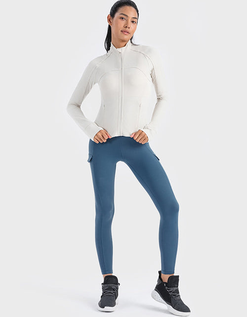 Load image into Gallery viewer, Millennia Zip-Up Long Sleeve Sports Jacket
