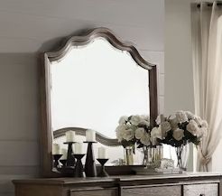 Baudouin - Weathered Mirror - Oak by Couch.com