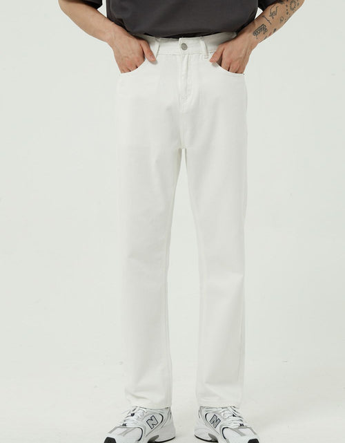 Load image into Gallery viewer, Straight Leg Jeans with Pockets
