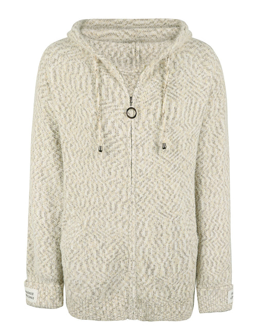 Load image into Gallery viewer, Zip-Up Hooded Sweater
