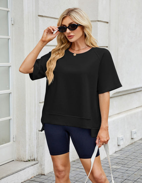 Load image into Gallery viewer, Round Neck Short Sleeve T-Shirt
