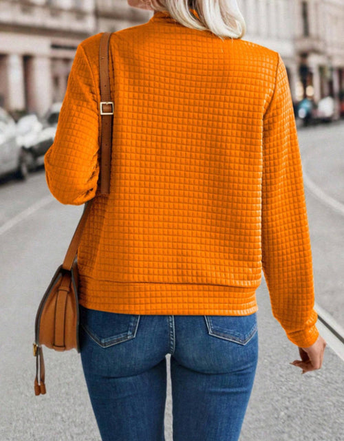 Load image into Gallery viewer, Zip Up Long Sleeve Jacket

