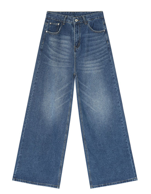 Load image into Gallery viewer, Wide Leg Jeans with Pockets
