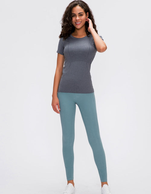Load image into Gallery viewer, Millennia Round Neck Short Sleeve Active T-Shirt
