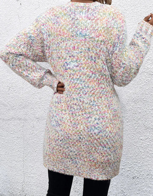 Load image into Gallery viewer, Pocketed Open Front Long Sleeve Cardigan
