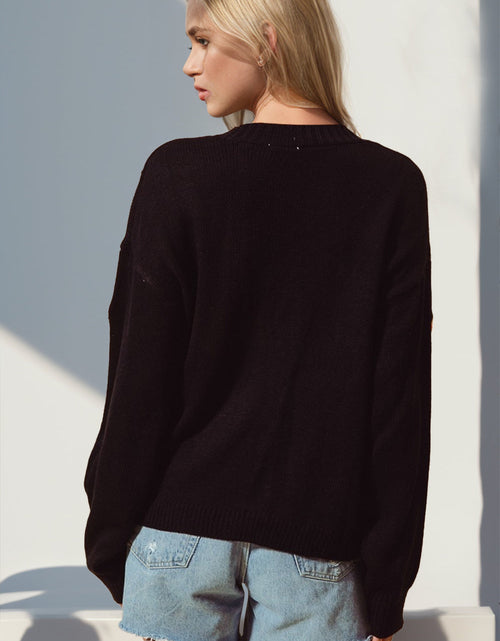 Load image into Gallery viewer, Double Take Full Size Pumpkin Button Up Long Sleeve Cardigan
