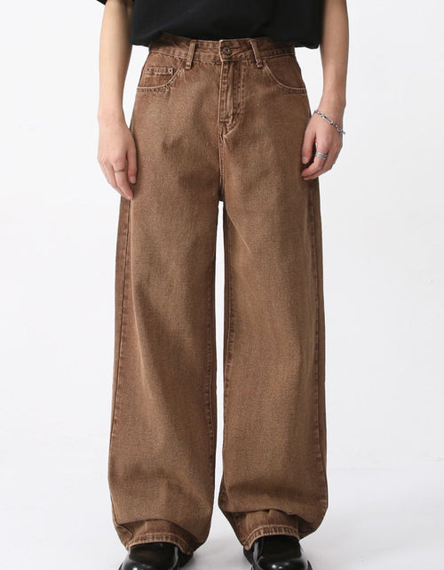 Load image into Gallery viewer, Wide Leg Jeans with Pockets
