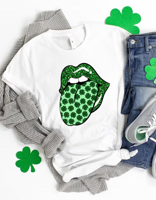 Load image into Gallery viewer, Saint Patrick's Day Round Neck T-Shirt
